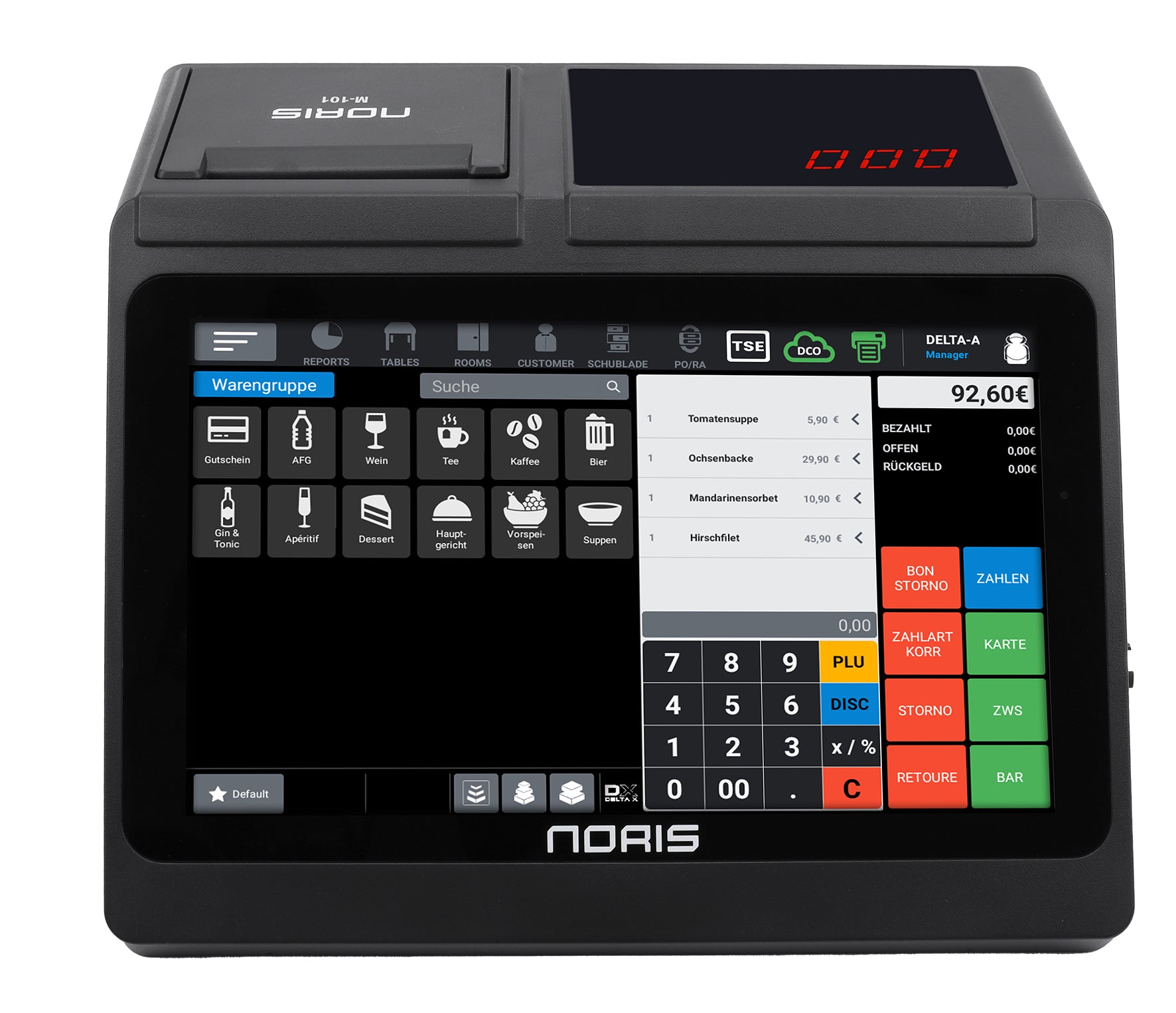 Noris M-101 Touch Kassensystem